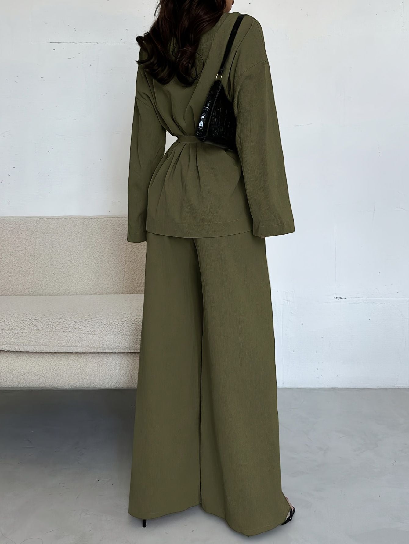 Women’s Two-Piece Suit with Tie Jacket Marry Lou