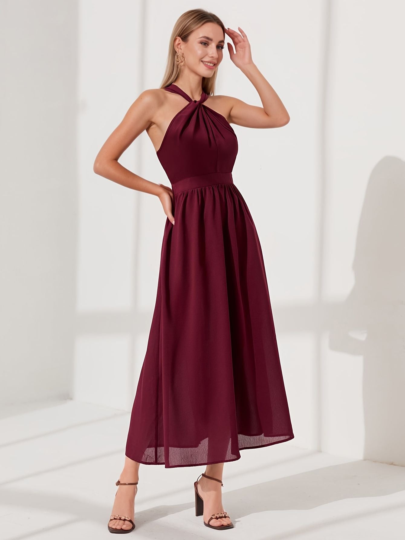 Women’s A-Line Backless Evening Dress Marry Lou