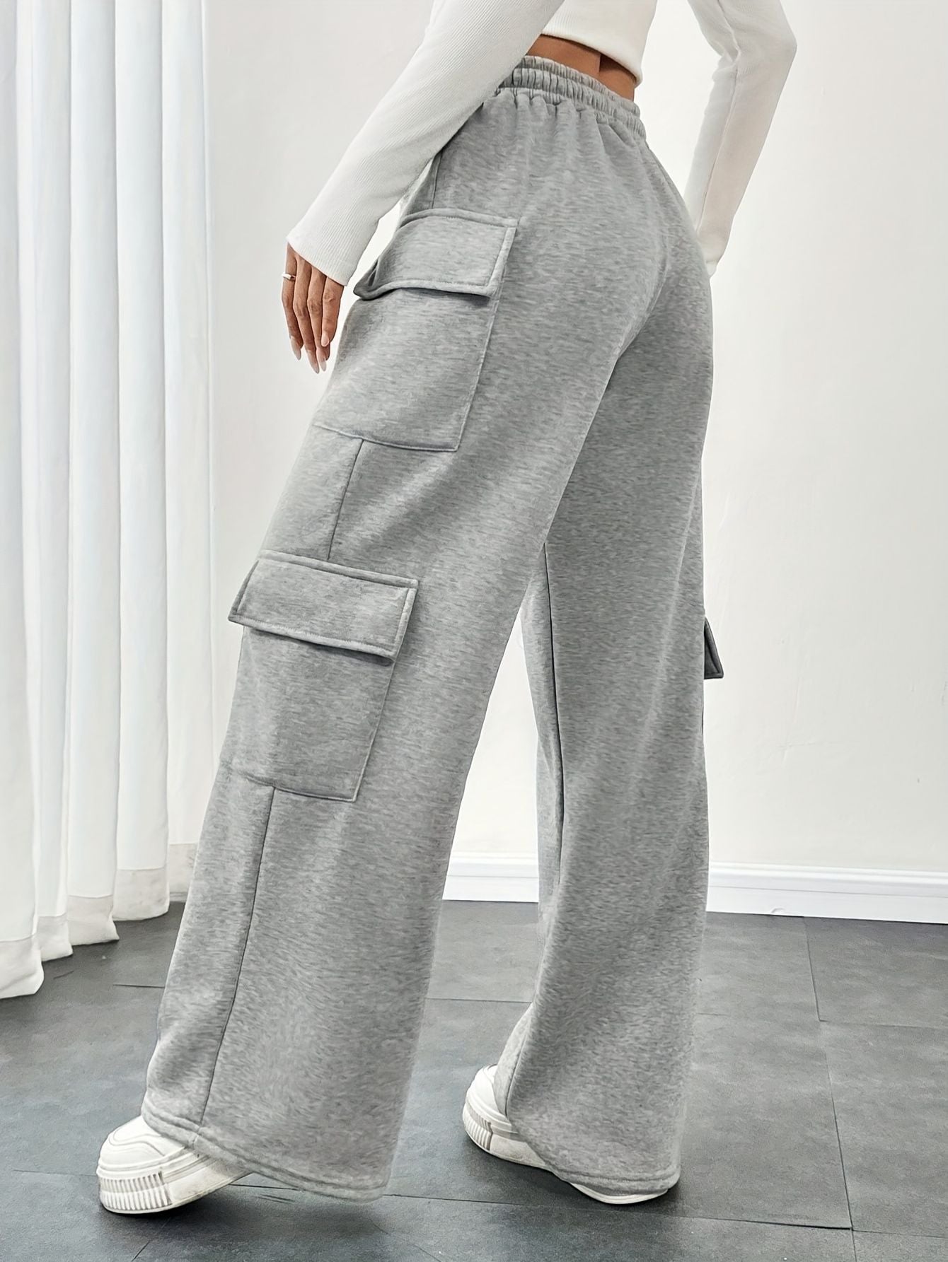 Women’s Cargo Pants with Drawstring Waist Marry Lou