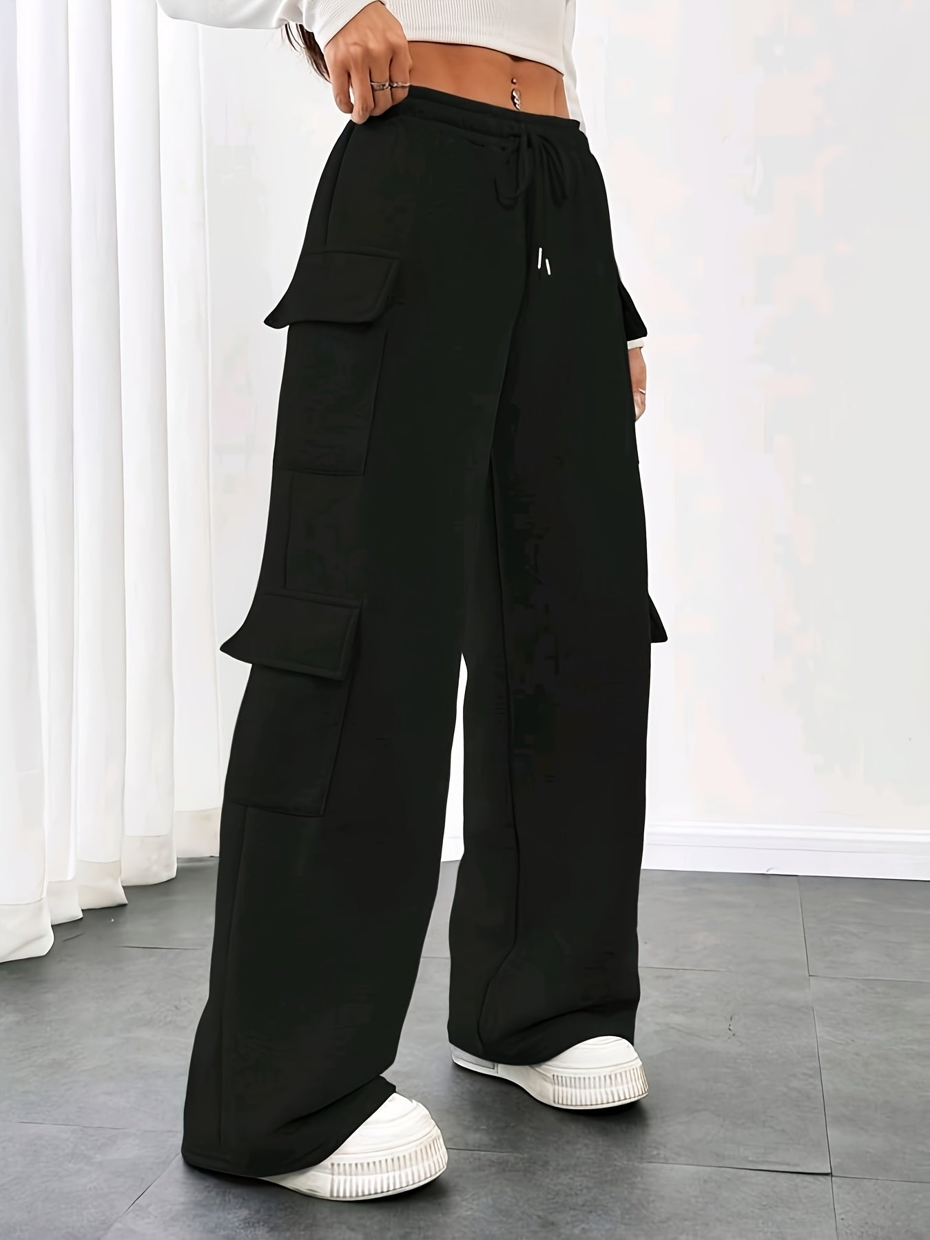 Women’s Cargo Pants with Drawstring Waist Marry Lou